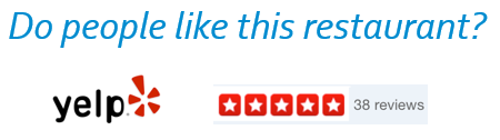 restaurant reviews